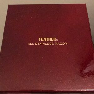 Feather All Stainless Steel Double-Edge Razor
